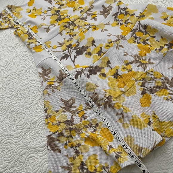 J Howard Women’s Dress Floral Cap Sleeve Size 12 - Picture 10 of 16